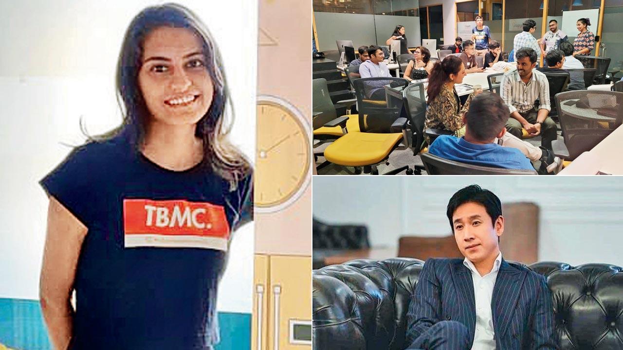 Unnati Thakkar; The audience at a previous meet;  Lee Sun-Kyun. Pic Courtesy/Instagram