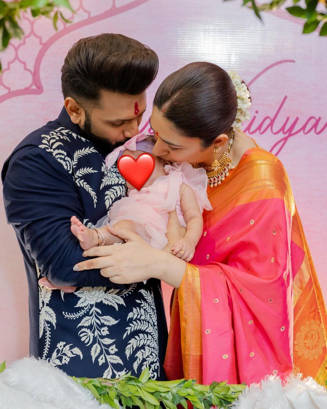 Rahul Vaidya and Disha Parmar
On a blissful Wednesday, September 20, Disha Parmar and Rahul Vaidya welcomed their first child, a beautiful baby girl Navya, marking a momentous milestone in their journey together