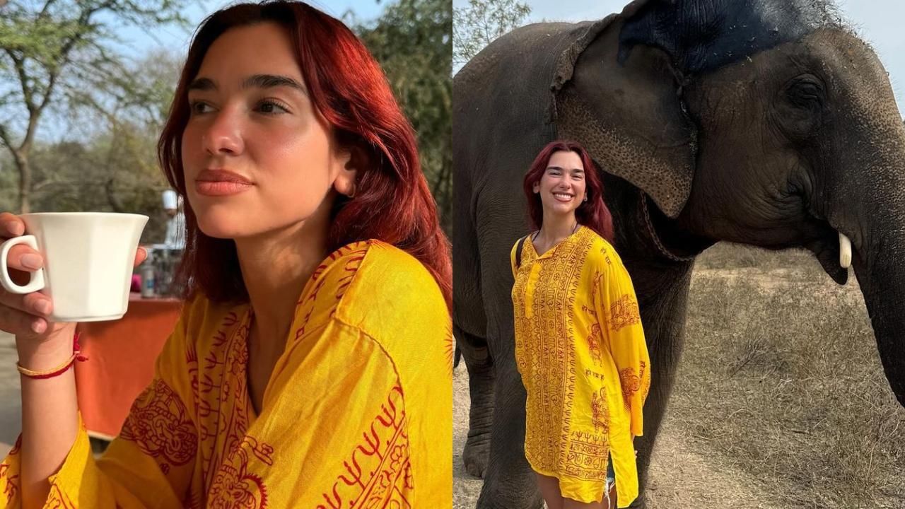 Dua Lipa pens a farewell letter as she concludes her trip to India