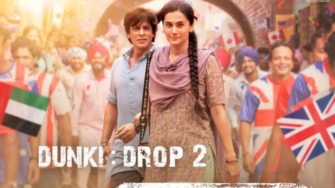 Dunki: SRK calls Rajkumar Hirani directorial 'saaf suthra entertainment', shares video of toddler dancing to 'Lutt Putt Gaya'