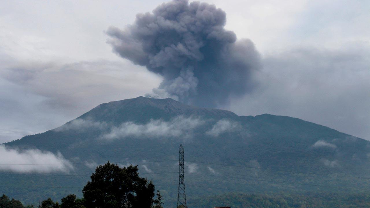 Eleven bodies found after volcanic eruption in Indonesia