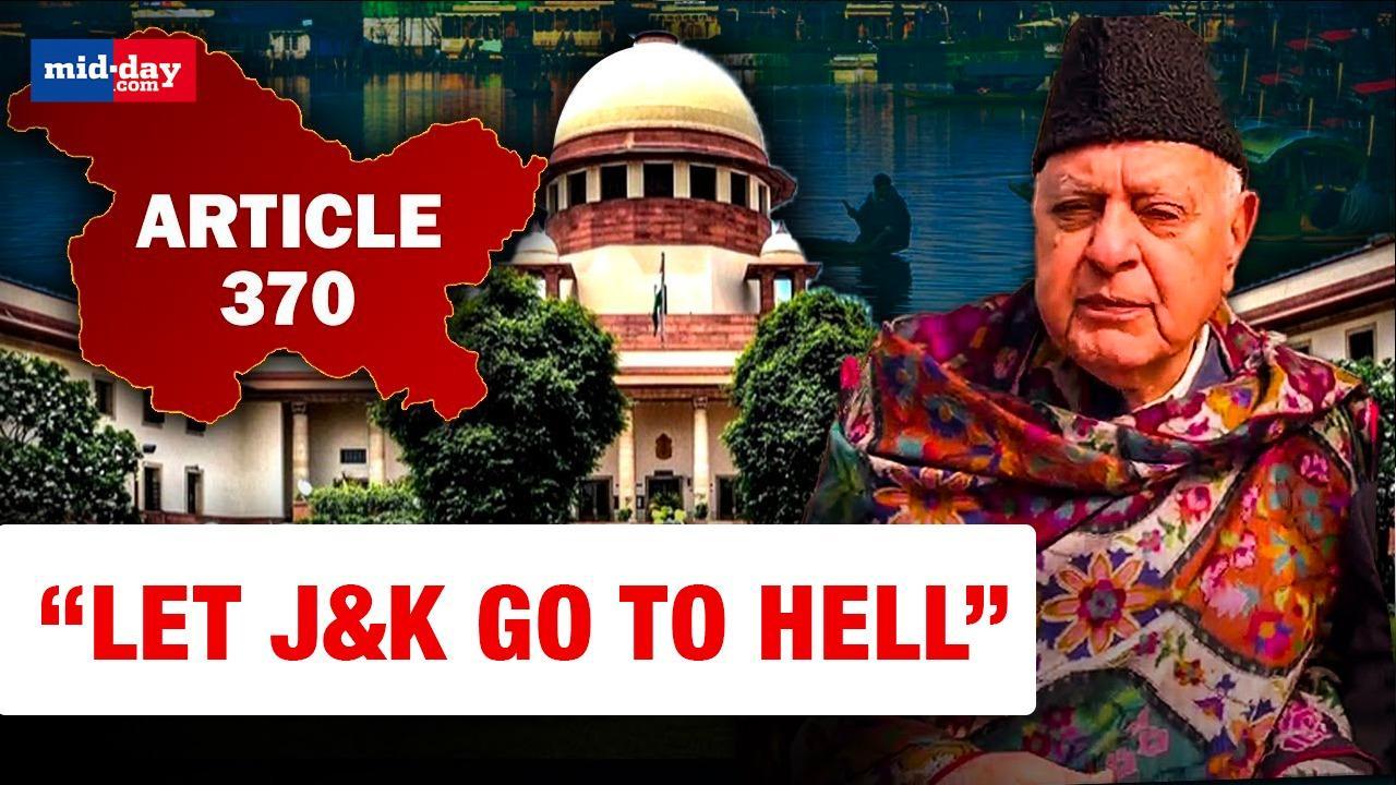 Article 370 Verdict: National Conference Chief Farooq Abdullah reacts