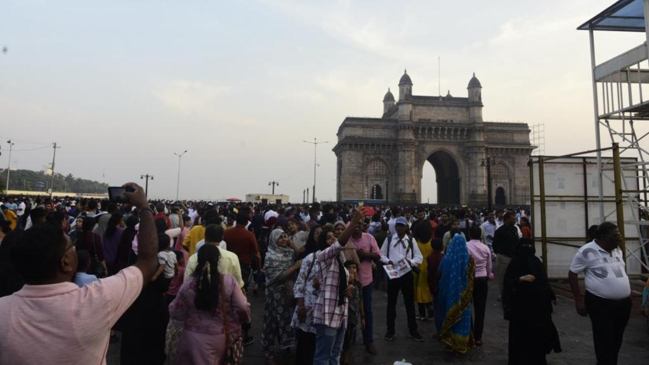 The security personnel have been deployed to ensure a safe and orderly celebrations in parts of the city