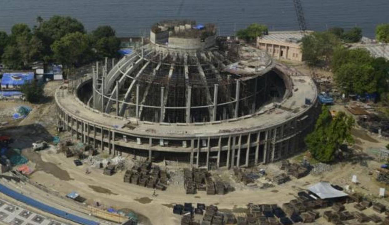 Mumbai: 35 per cent of Ambedkar memorial work completed, says MMRDA