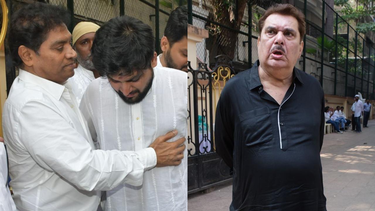 Jr Mehmood Funeral: Johnny Lever attends; Raza Murad, Sudesh Bhosle pay respect