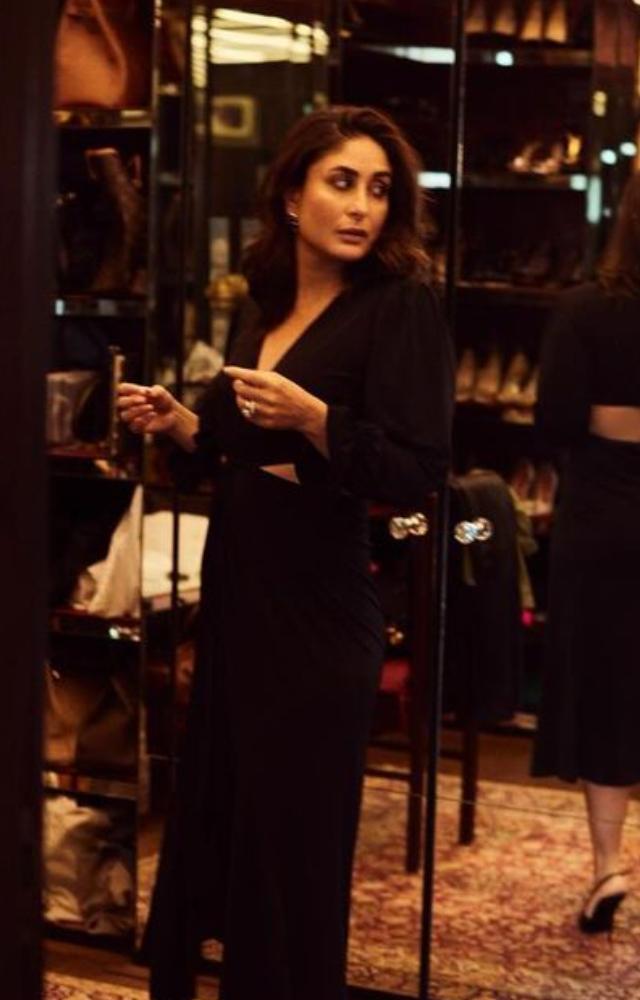 The actress gave us a glimpse into  her sultry wardrobe