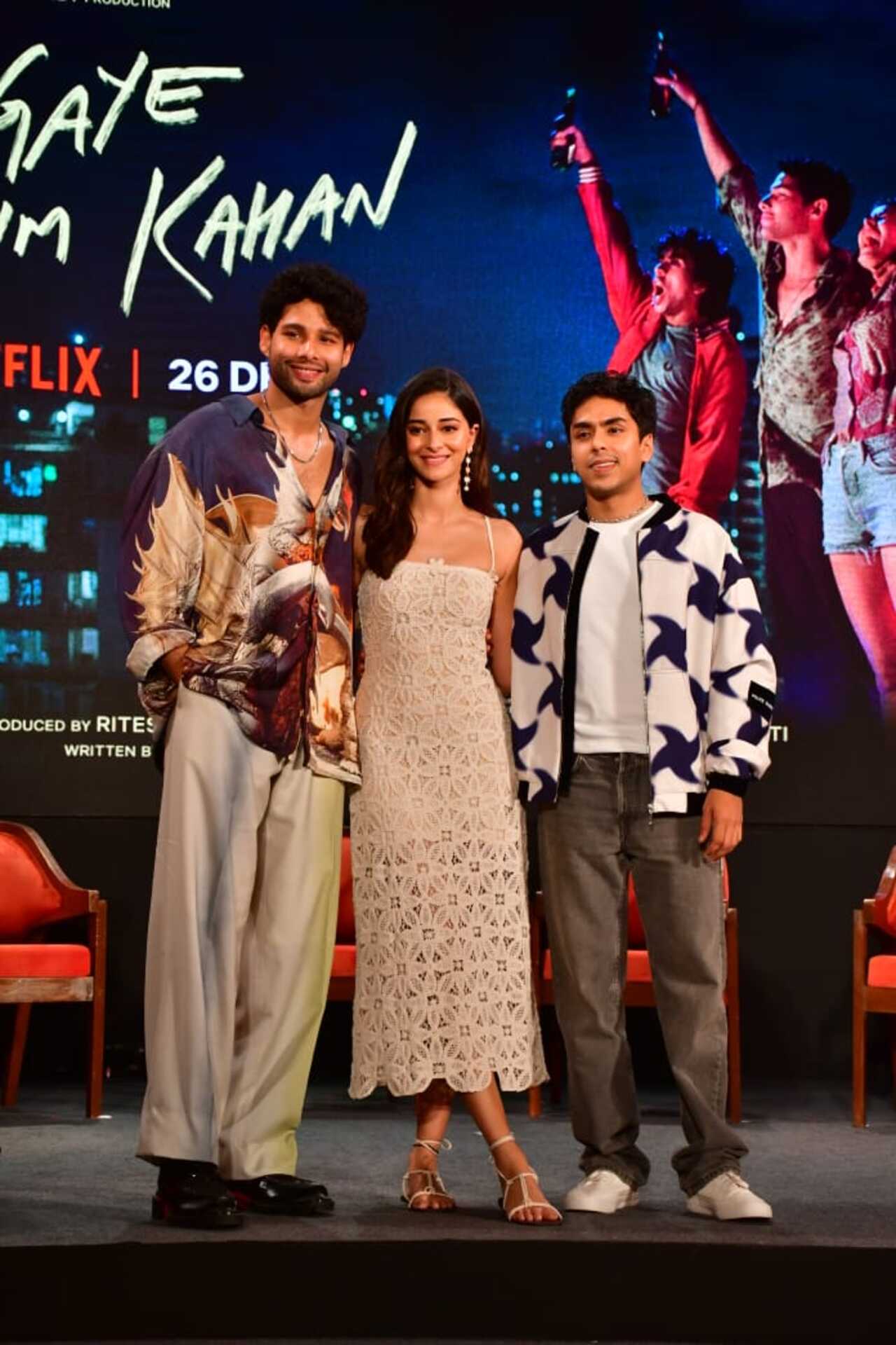 Ananya Panday, Siddhant Chaturvedi and Adarsh Gourav will be seen sharing screen space in the film 'Kho Gaye Hum Kahan' directed by Arjun Varain Singh