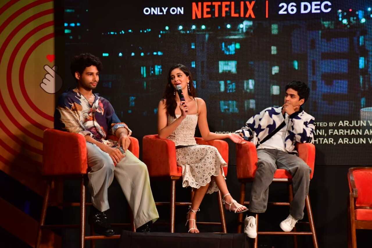 At the trailer launch event, Ananya, Adarsh and Siddhant were asked about what they bought with their first big paycheck. Answering the question, the 25-year-old Ananya shared, 