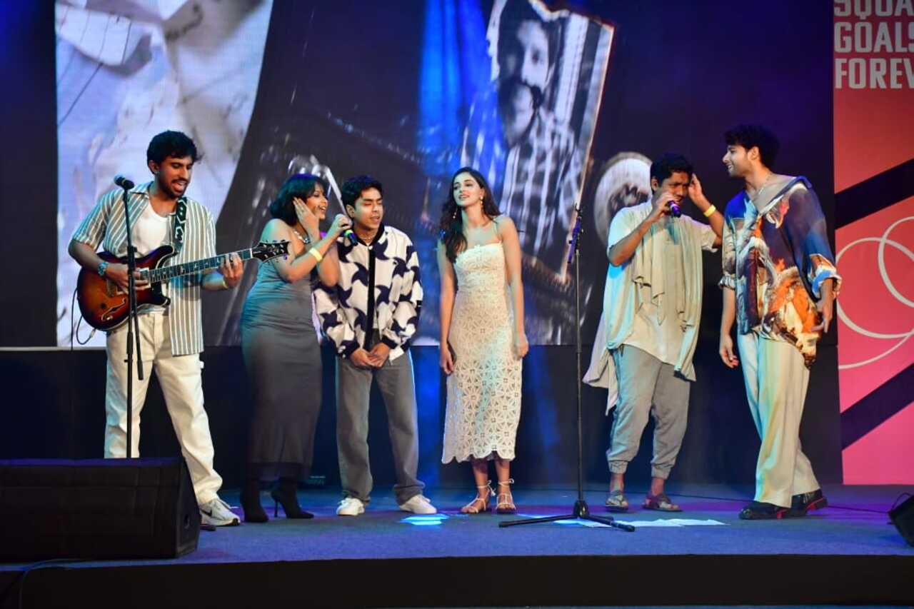 On Sunday evening, the makers hosted a grand trailer and music launch event for the film which was graced by the cast and music team of the film