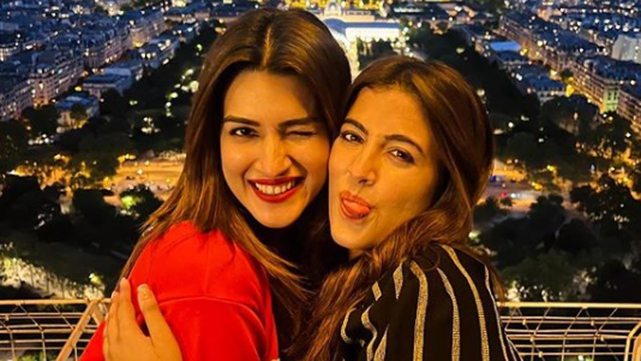 Kriti Sanon shares special wishes for Nupur Sanon on her birthday, calls her 