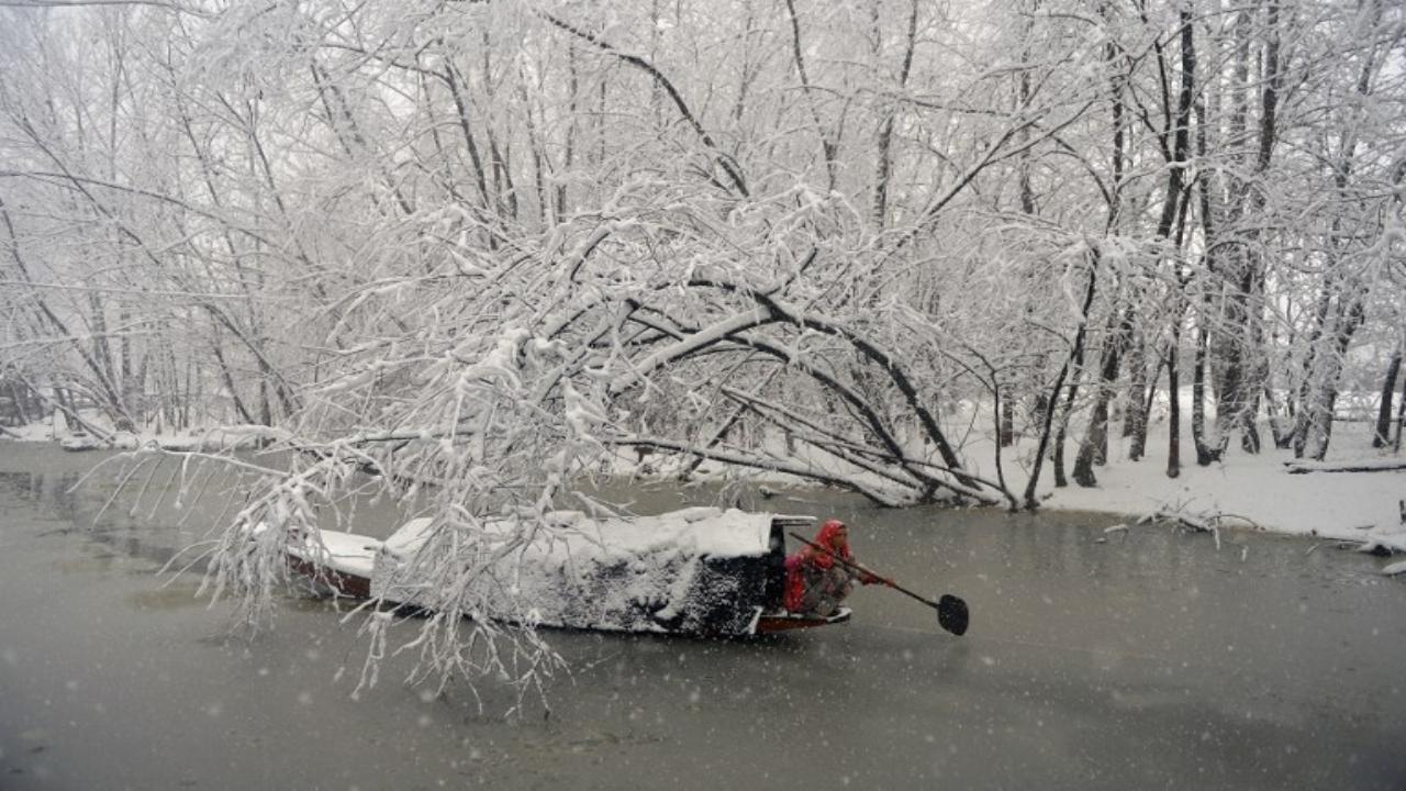 Srinagar city -- the summer capital of Jammu and Kashmir -- recorded a low of minus 5.4 degrees Celsius on Wednesday night which was slightly lower than previous night's minus 5.3 degrees Celsius.
