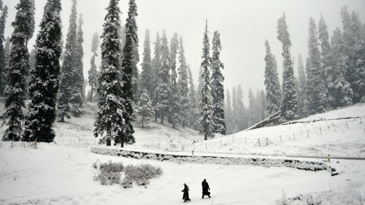 Qazigund recorded a low of minus 3.8 degrees Celsius, Kokernag town minus 1.6 degrees Celsius and Kupwara minus 4.2 degrees Celsius.