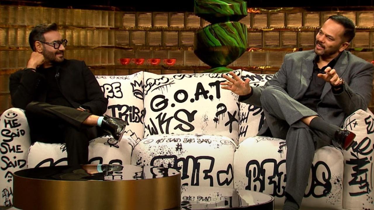 Koffee With Karan 8: Ajay Devgn calls Karan Johar his 'sworn enemy'; Rohit Shetty name-drops Ranveer Singh
