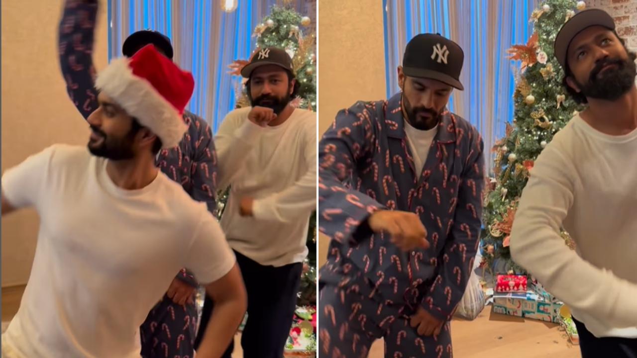 Vicky Kaushal and Katrina Kaif had a late Christmas celebration at home and it came with a Punjabi twist