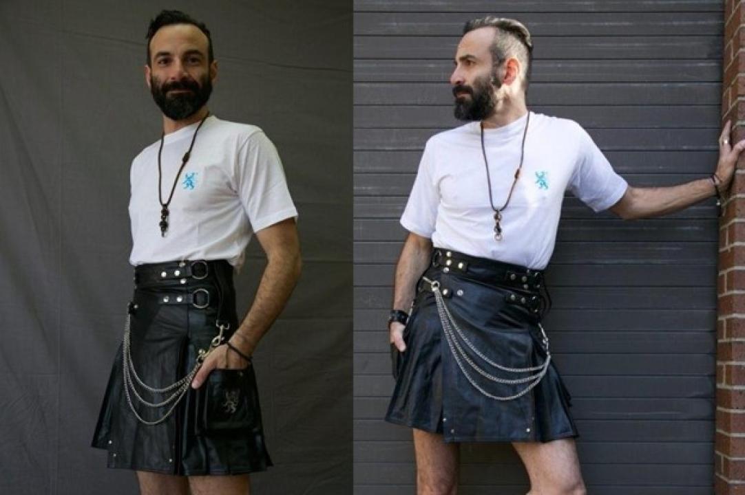 Embrace Confidence With Our Sexy Warrior Leather Kilts