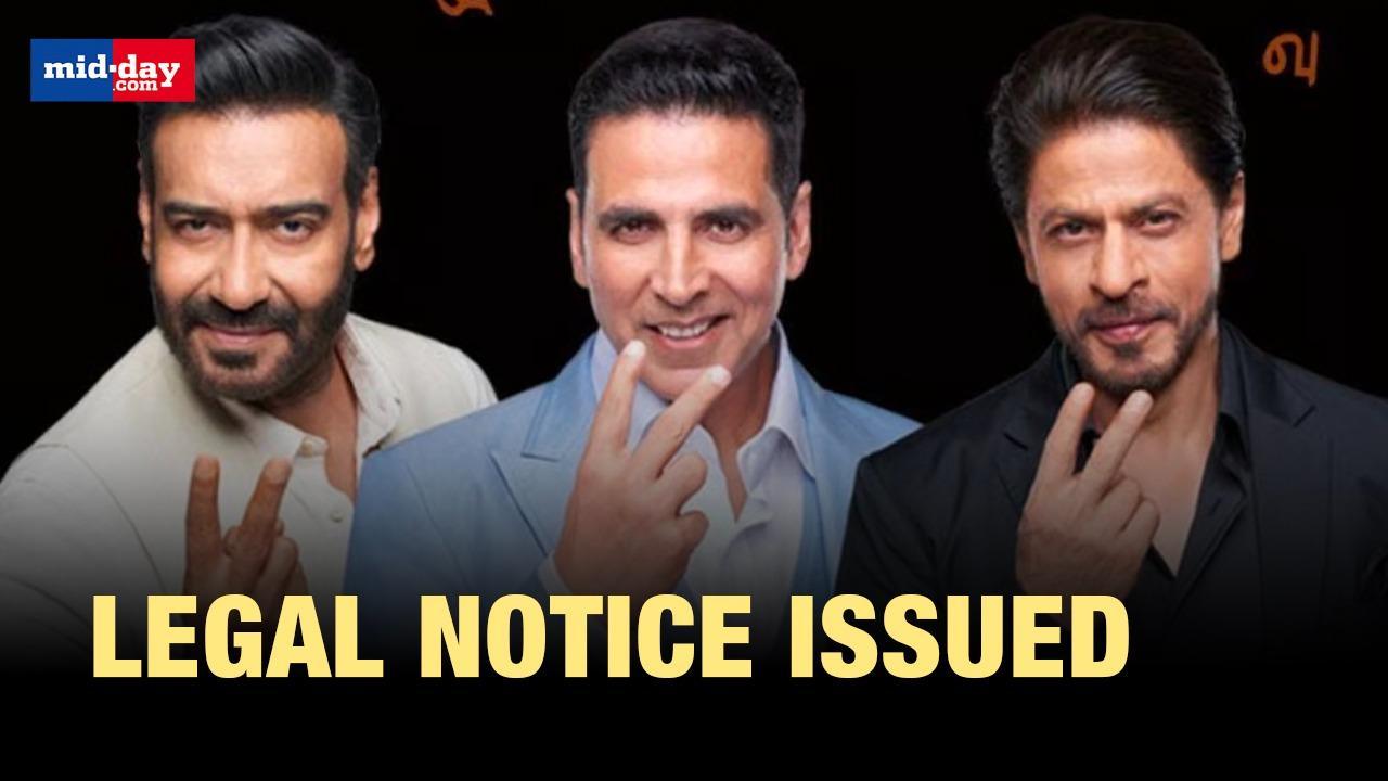 Gutkha Advertisement: Notice issued to Shah Rukh Khan, Ajay Devgan, Akshay Kumar