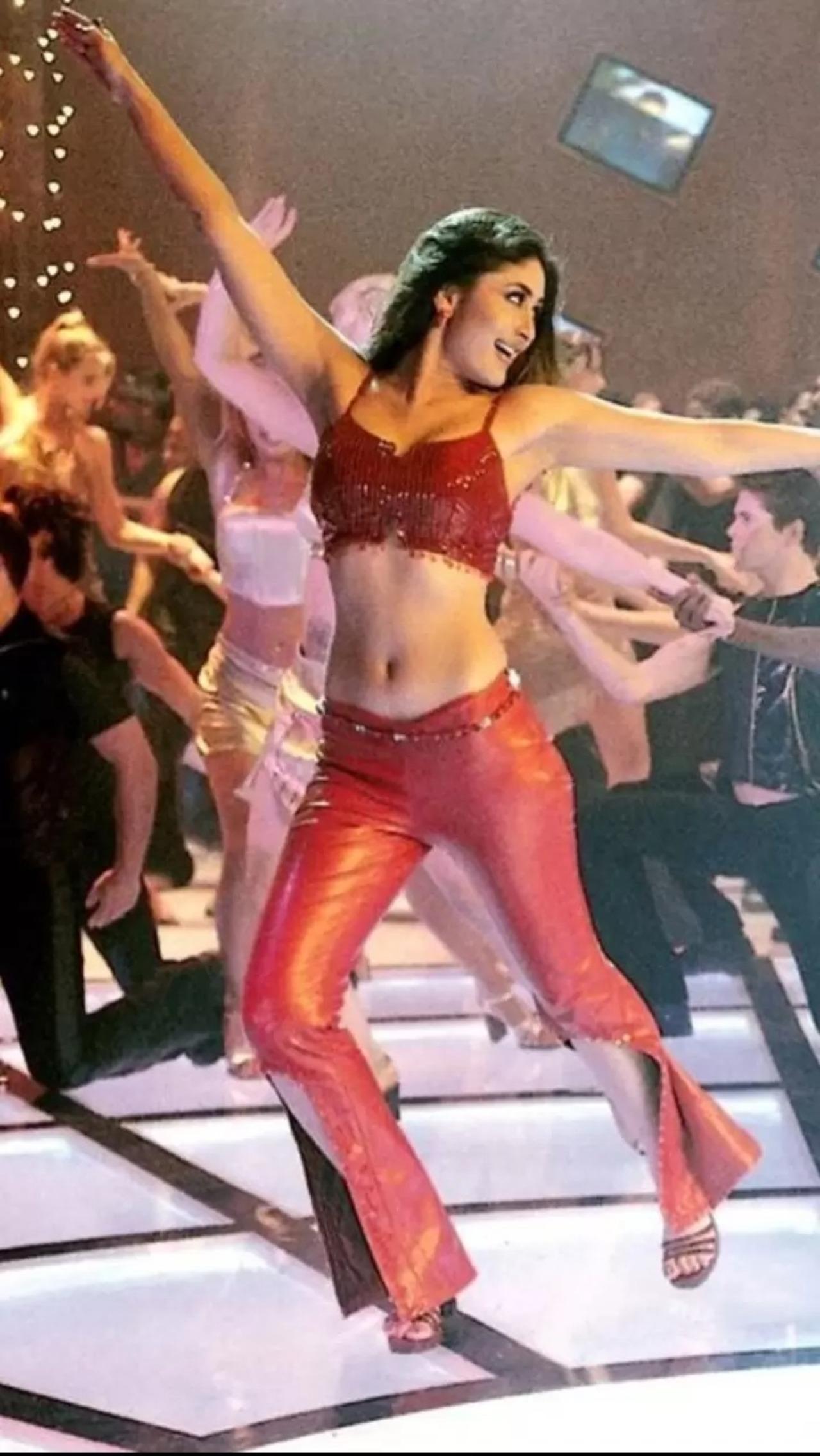 Kareena Kapoor as Poo set fashion goals with the film. While every outfit worn by Poo was iconic, this red number the actress wore for the song 'You are my soniya' was truly the winner