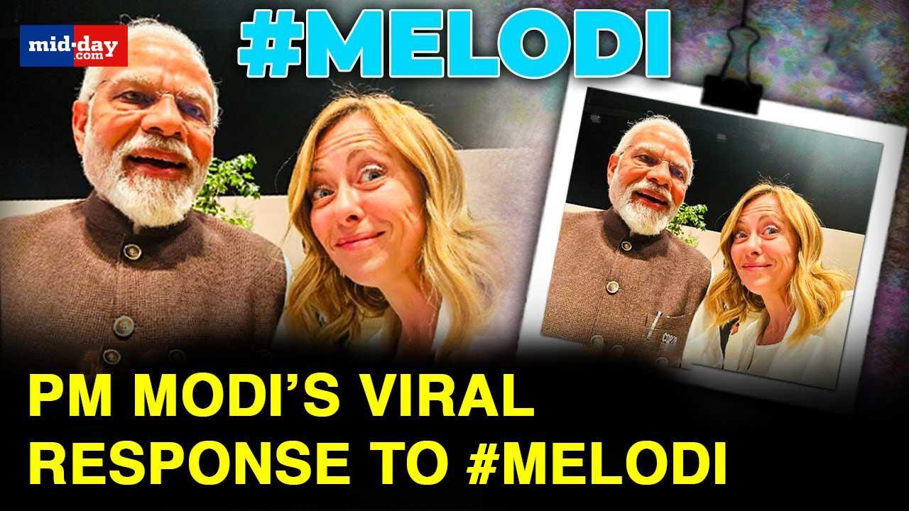 ‘Melodi’ Selfie: PM Narendra Modi reacts to Italian PM Meloni’s #Melodi selfie