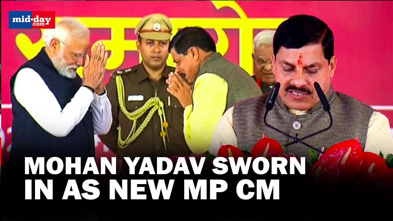 Mohan Yadav Oath Ceremony: Mohan Yadav sworn-in as new CM of Madhya Pradesh