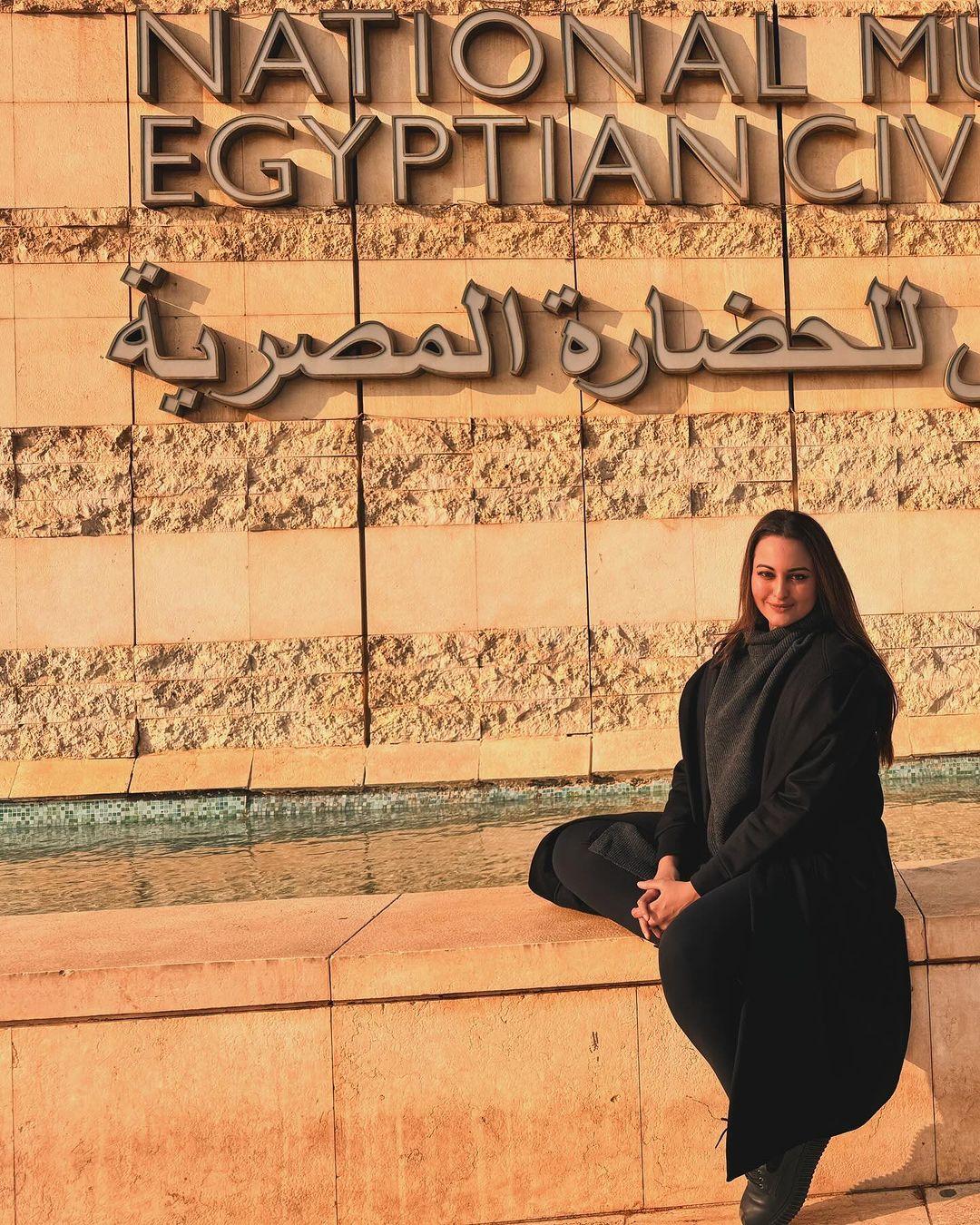 Sonakshi Sinha is ringing in the New Year in Egypt