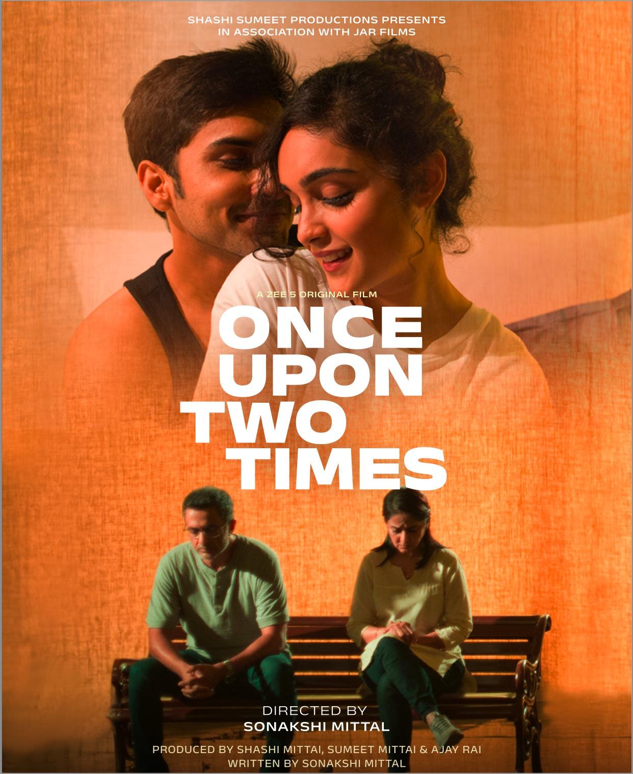 Once Upon Two Times (December 29) - Streaming on ZEE5Once Upon Two Times intertwines the past and present, narrating Ruhi and Ahaan's journey amid revelations about their parents' romantic history, casting doubts on their own love story.
