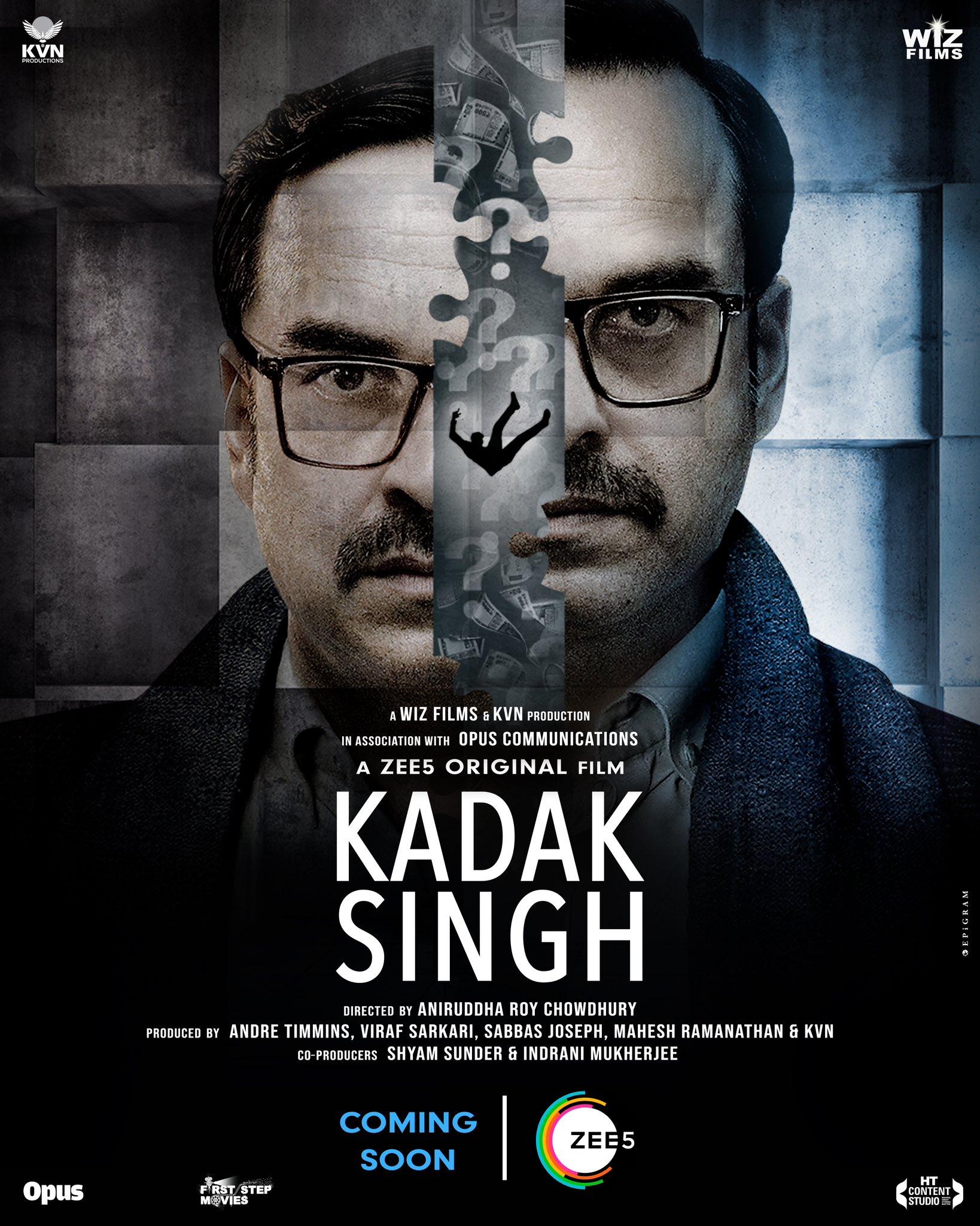Kadak Singh (December 8) - Streaming on ZEE5Kadak Singh delves into memory and identity complexities, featuring Pankaj Tripathi as AK Srivastava, an officer navigating a financial crime amidst retrograde amnesia. The film challenges Srivastava to rediscover himself through various perspectives.