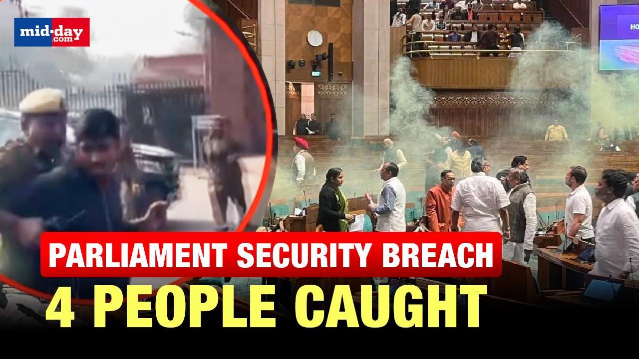 Parliament Security Breach: 4 people detained in connection with the breach