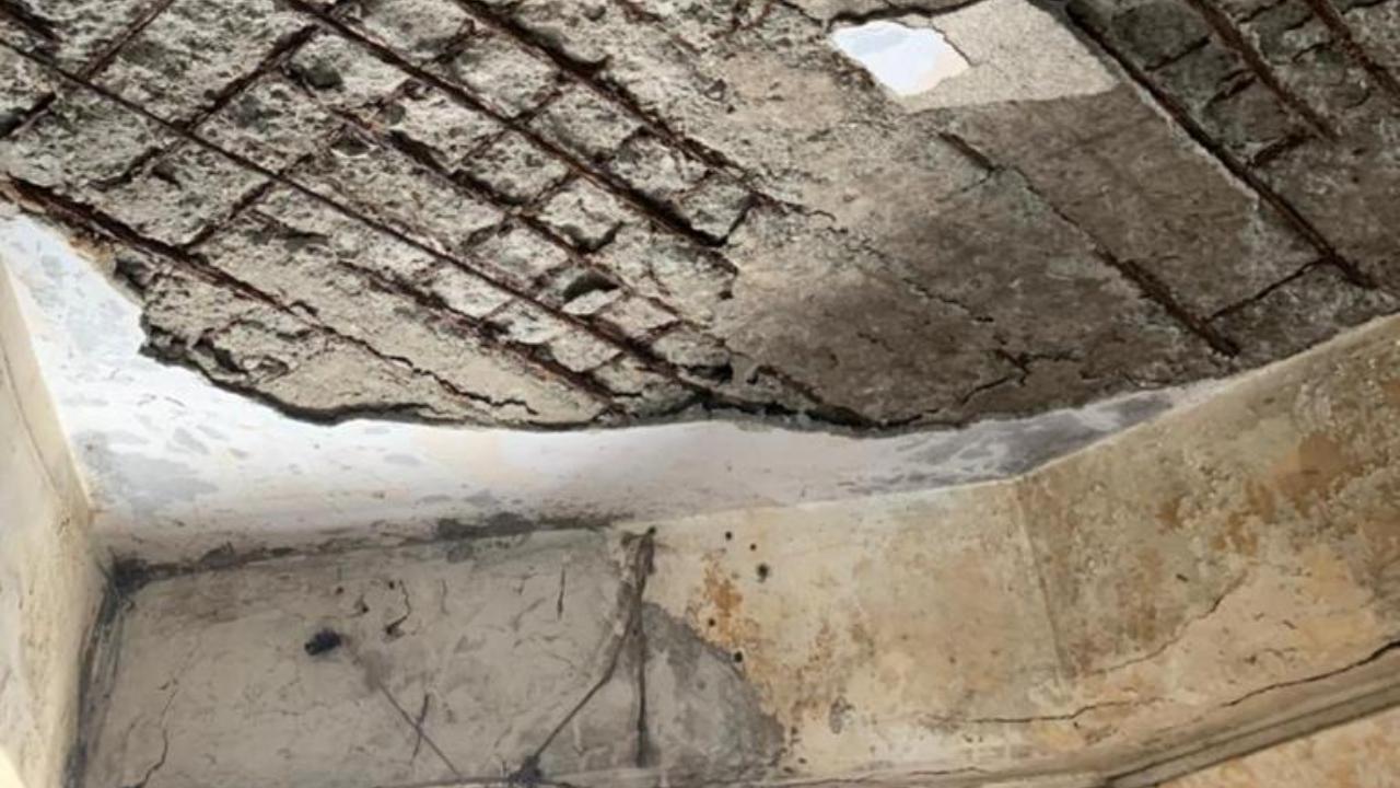 Maharashtra: Pillars in Thane building develop cracks, termed unsafe