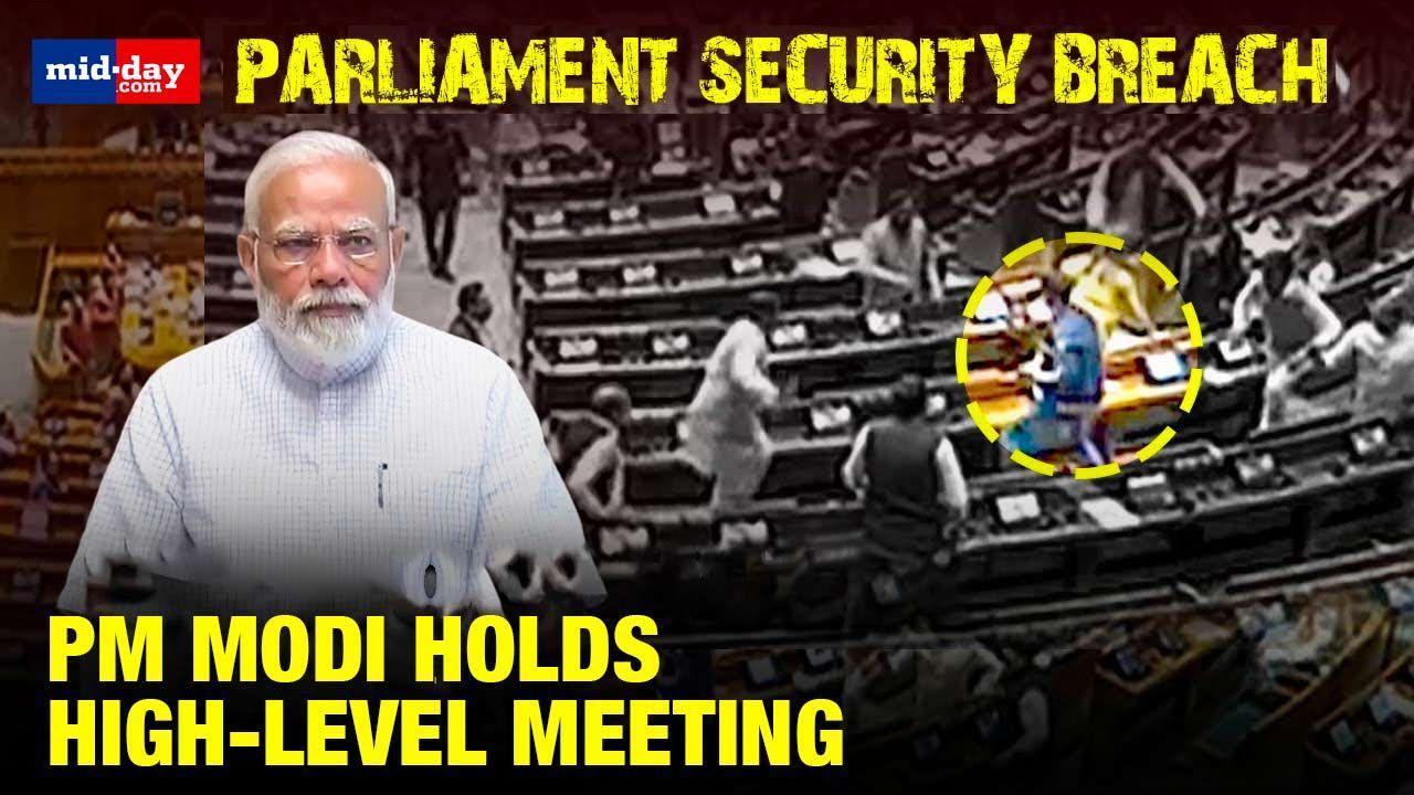 Parliament Security Breach: PM Modi chairs high-level meeting with ministers