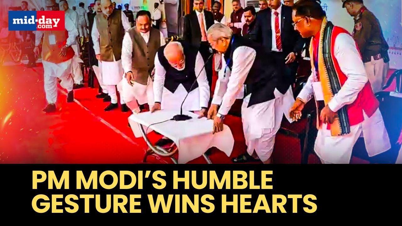 CM Vishnu Deo’s swearing-in ceremony: PM Modi’s gesture wins Governor's heart