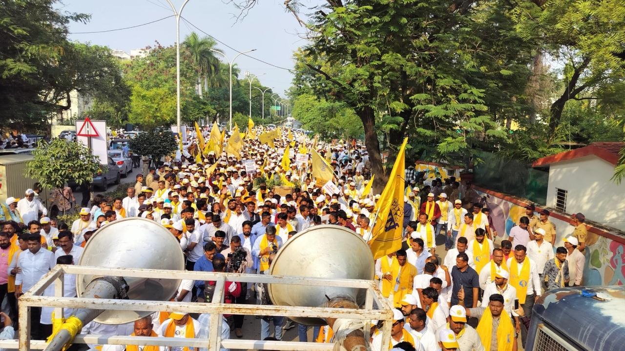 Maharashtra: NCP MLA Rohit Pawar, others detained during protest