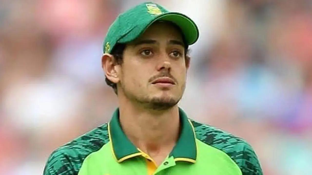 Quinton de Kock
South Africa's wicketkeeper-batsman Quinton de Kock holds the fourth position on the list. In 2023, the veteran left-hander has five international centuries under his belt and is the mainstay of the Proteas' batting lineup. Quinton also made his last ODI World Cup appearance during the recent international showpiece