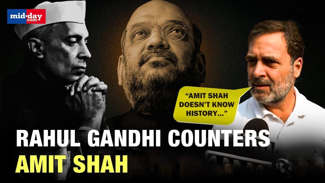 Parliament Winter Session: Rahul Gandhi counters Amit Shah’s ‘Nehru’s blunders’
