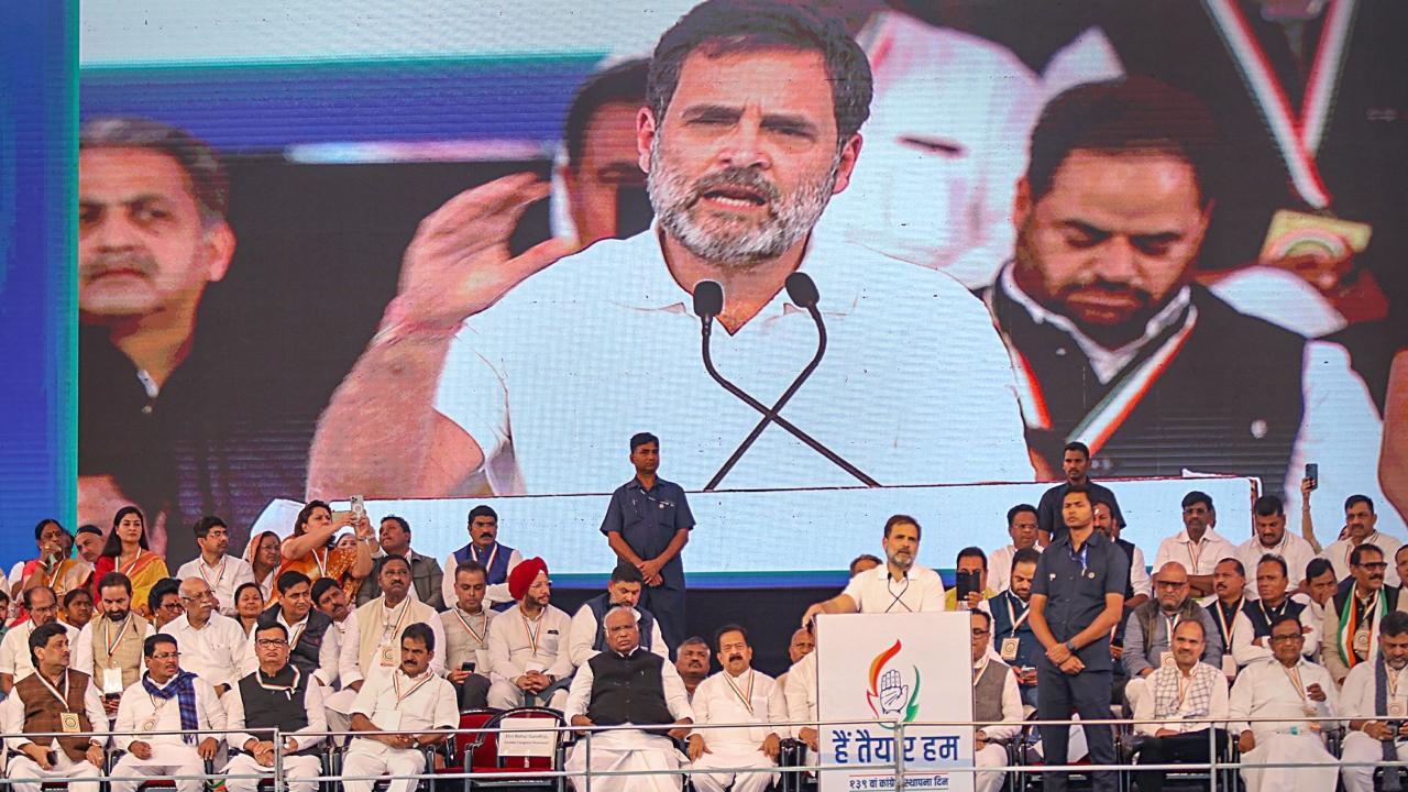 Congress rally in Nagpur: Will undertake caste census after coming to power at Centre, says Rahul Gandhi