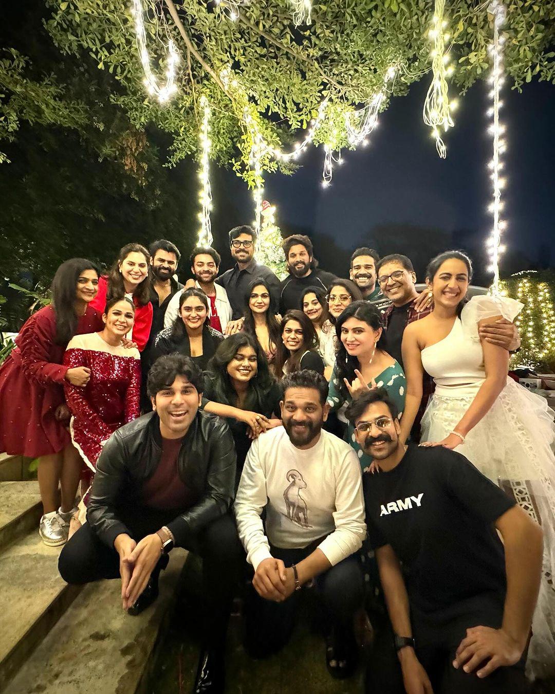 Much like every year, the All-Konidela family got together for Christmas to spend quality time together