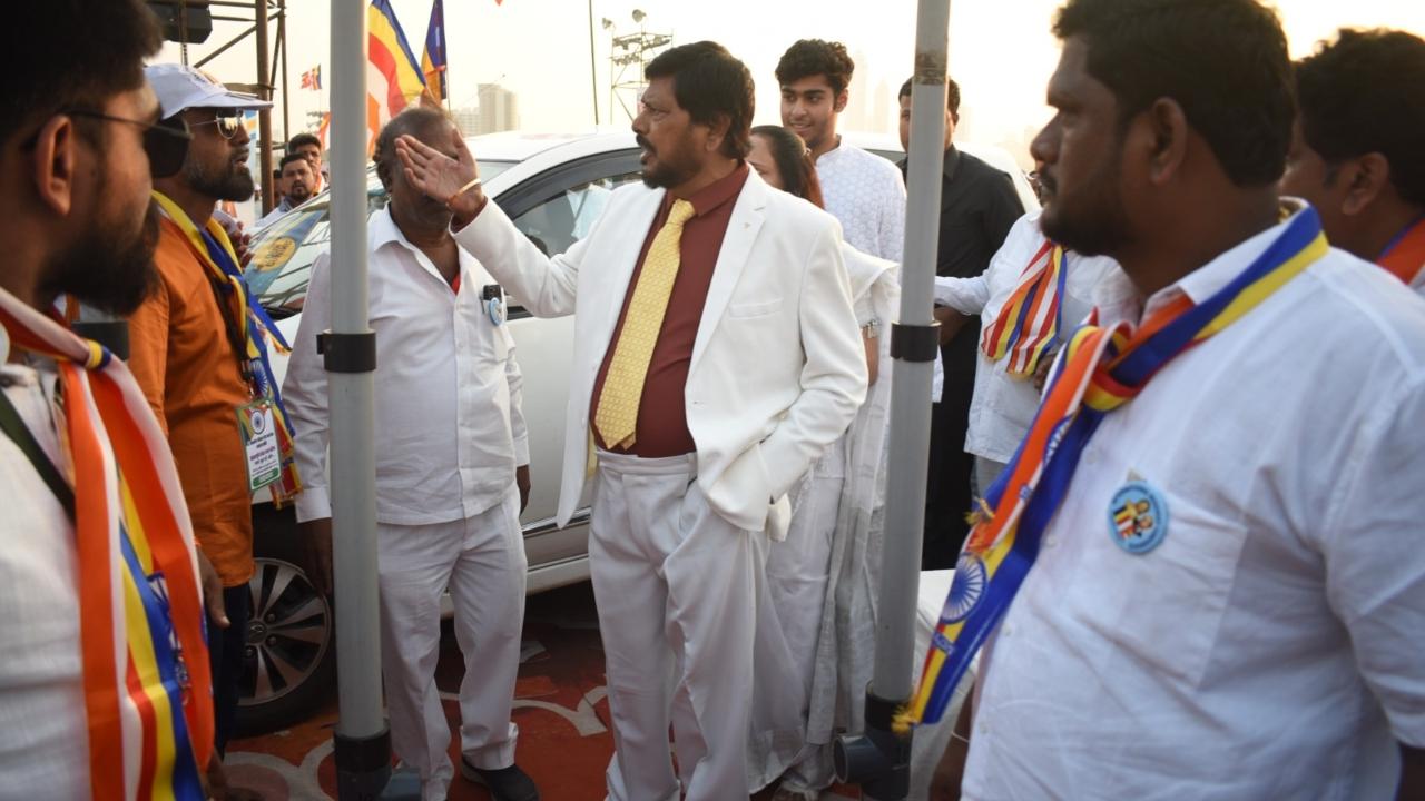 Ramdas Athawale expressed the conference's objective of promoting peace
