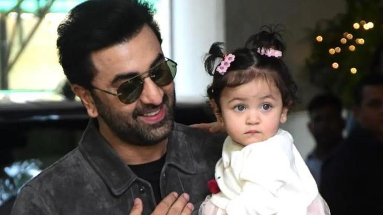 Ranbir Kapoor and Alia Bhatt, the popular Bollywood couple, chose to introduce their daughter, Raha Kapoor, to the world on Christmas. The adorable pictures of Raha captured everyone's attention online. People couldn't help but gush over Raha's cuteness, drawing comparisons between her features and those of her parents, Ranbir and Alia.