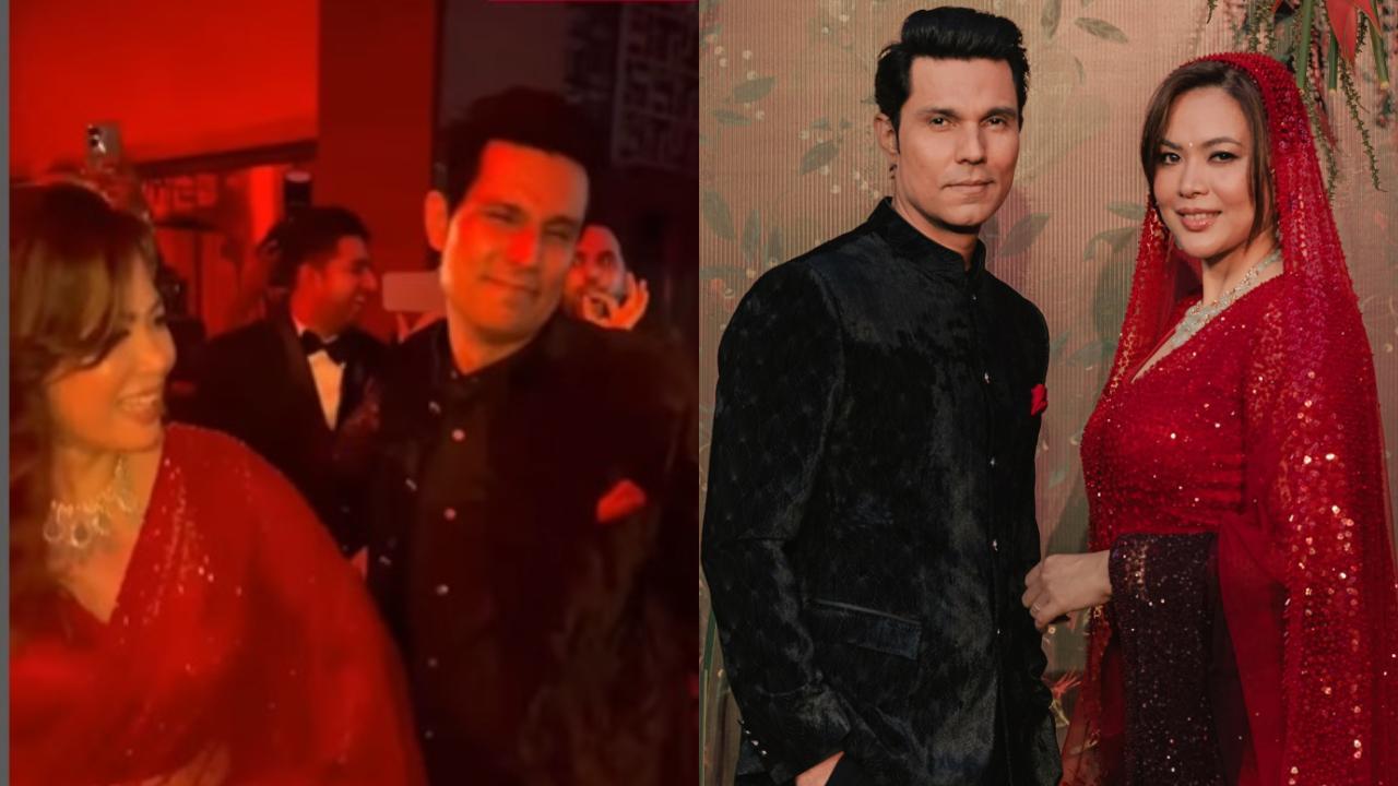 Watch newlyweds Randeep Hooda and Lin Laishram get all hyped up dancing to 'Patakha Guddi' from 'Highway'