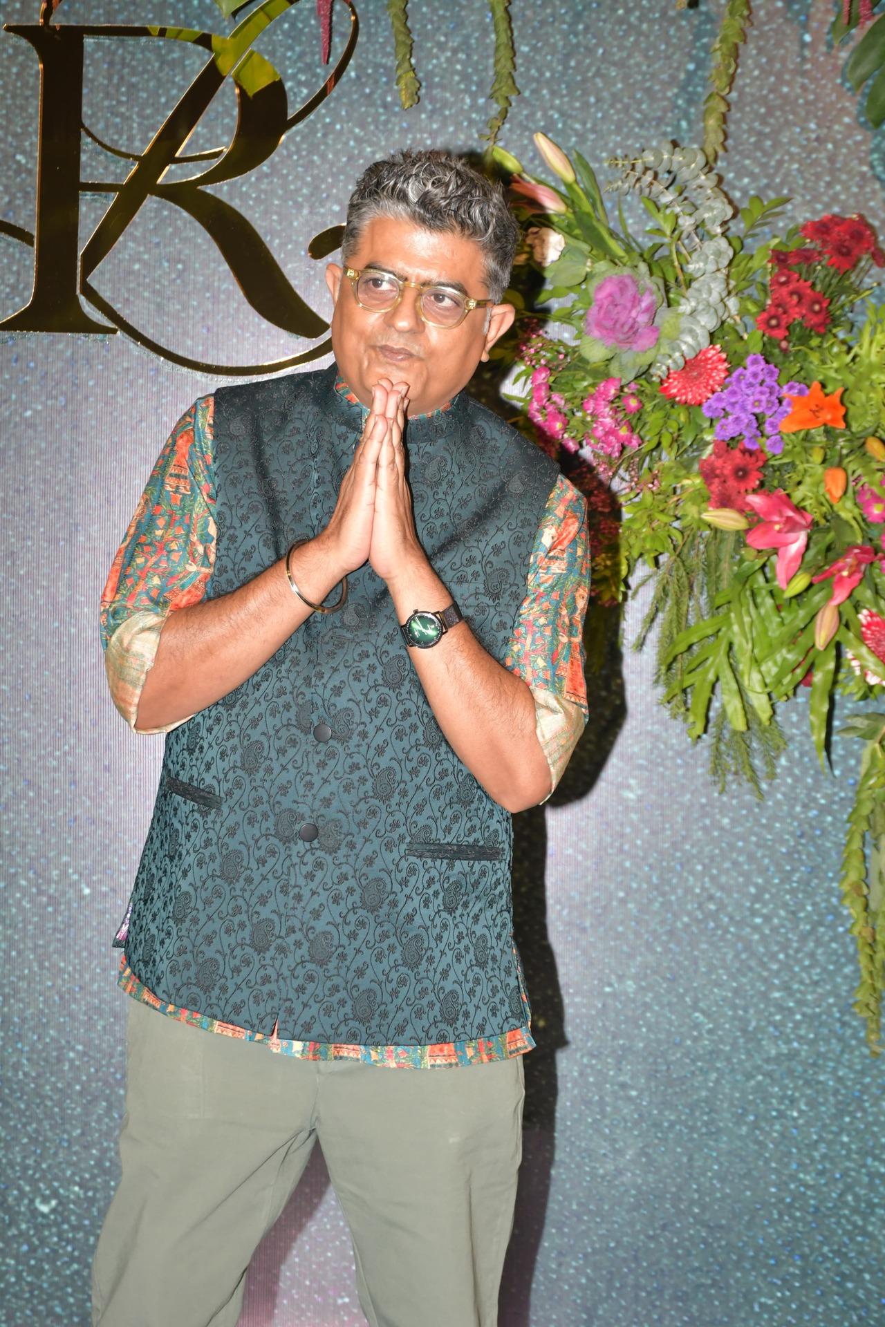 Gajraj Rao was also present at the reception party. (Pic/Yogen Shah)