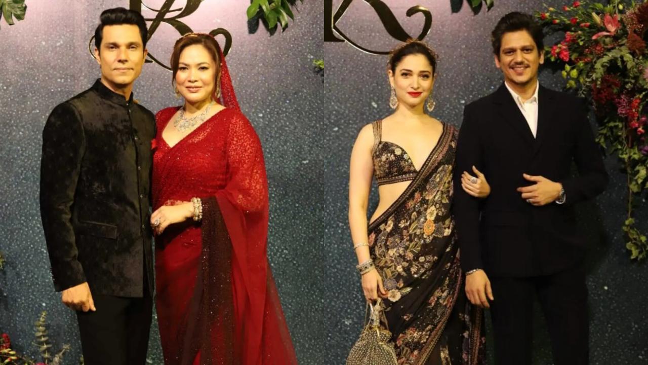 Watch: Tamannaah Bhatia, Vijay Varma dance to 'KANK' song at Randeep Hooda-Lin Laishram wedding reception