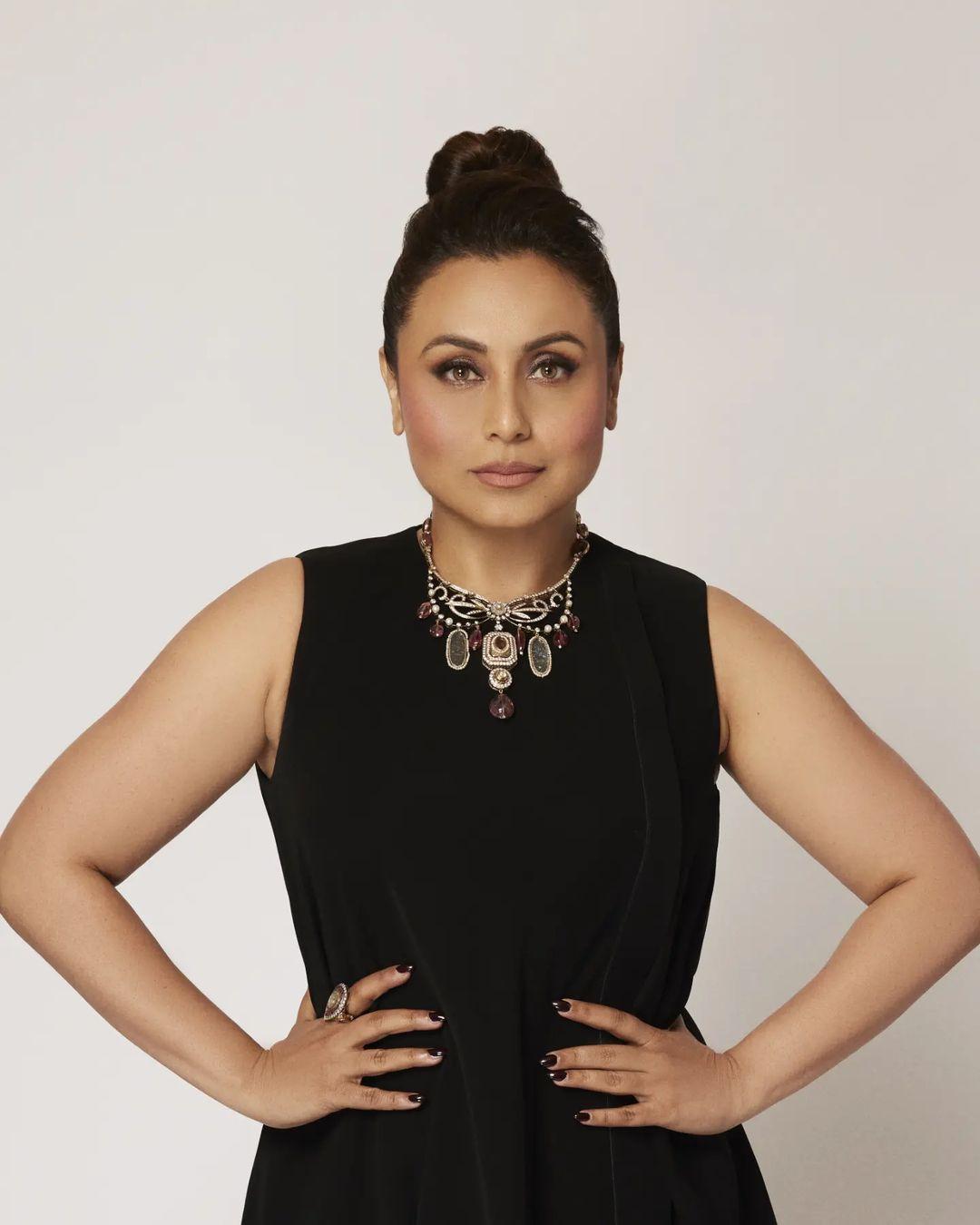 Black is not only her favourite movie from her filmography, it is also a colour that suits Rani beautifully