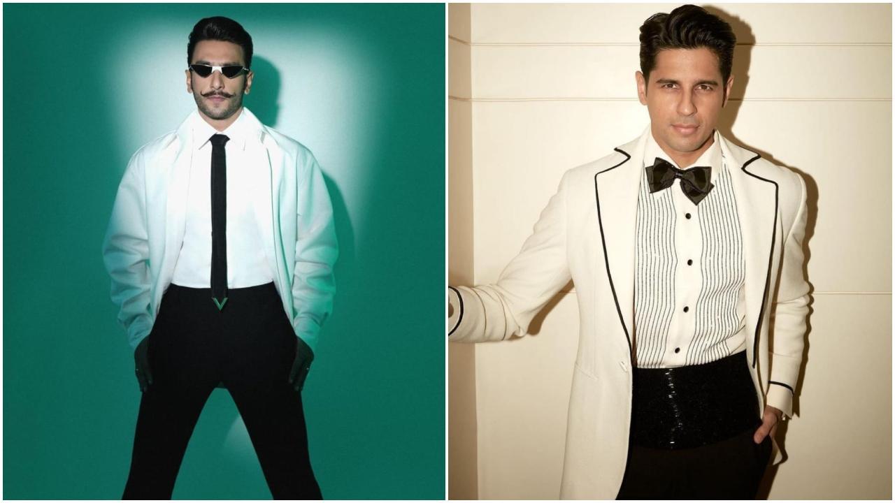Ranveer Singh and Sidharth Malhotra are among the most stylish men in Bollywood