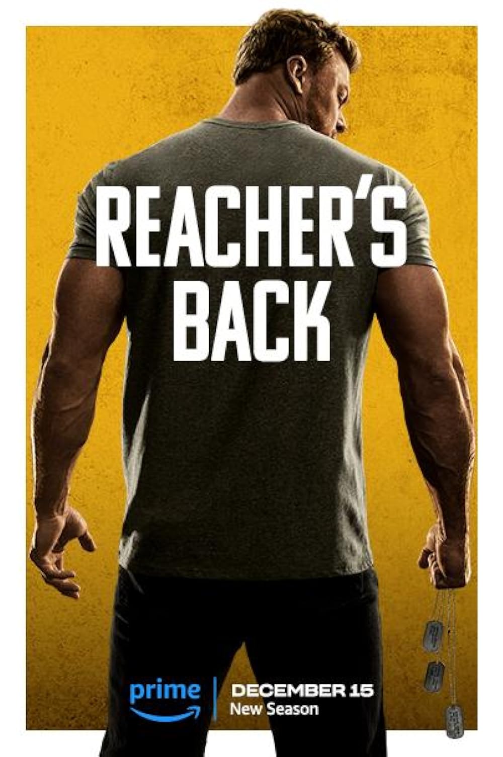 Reacher season 2 (December 15) - Streaming on Prime Video