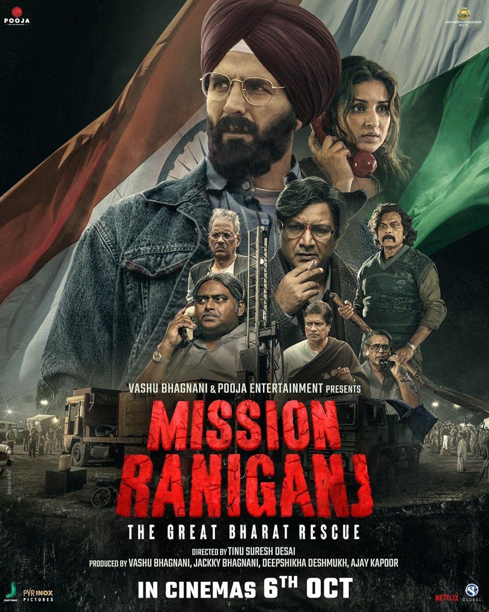 Mission Raniganj (December 1) - NetflixFollowing its theatrical run in October, 