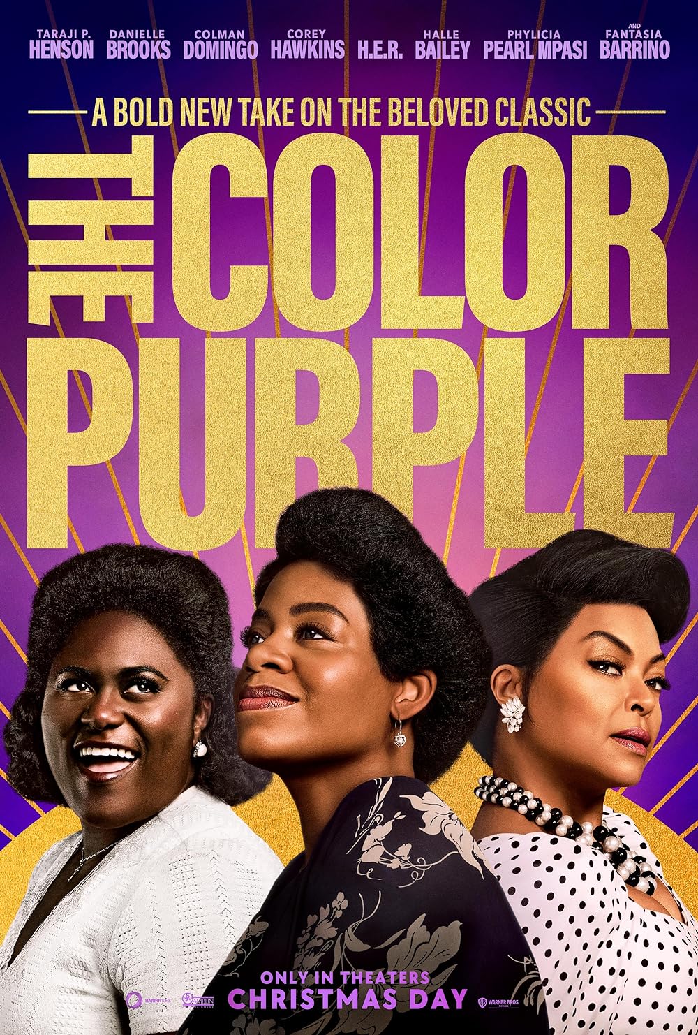 The Color Purple (December 25)Prepare for a soul-stirring journey with Blitz Bazawule's 