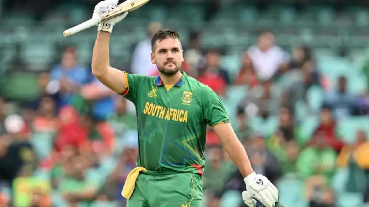 Rilee Rossouw
The fourth player on the list is South Africa's Rilee Roussouw. The Proteas' left-hander smashed 100 runs in just 48 deliveries. His knock against India included 7 fours and 8 sixes