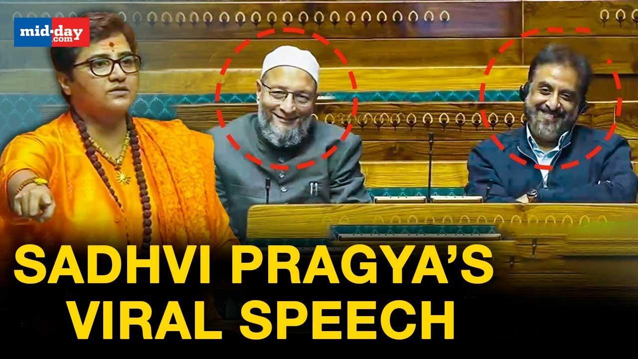 Bharatiya Nyaya Sanhita Bills: Sadhvi Pragya Singh Thakur’s fiery speech