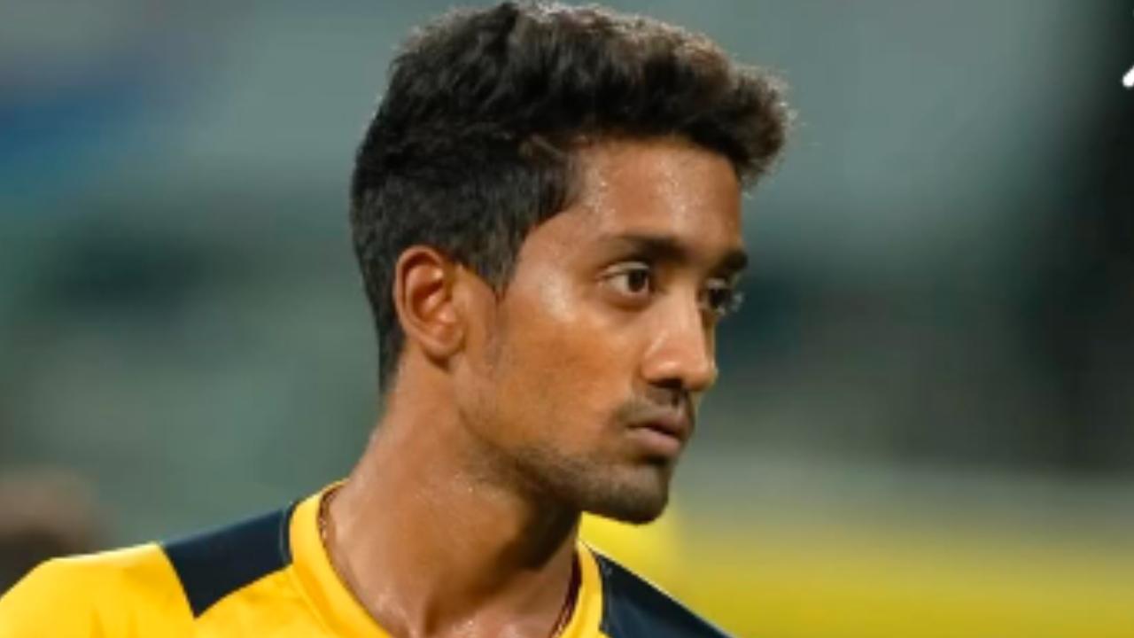 Sai Kishore
All-rounder Sai Kishore debuted for India in T20Is on October 3, 2023