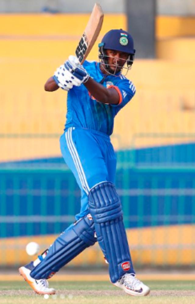 During the match, Sai Sudharshan played a match-winning knock of 55 runs in just 43 deliveries including nine fours 