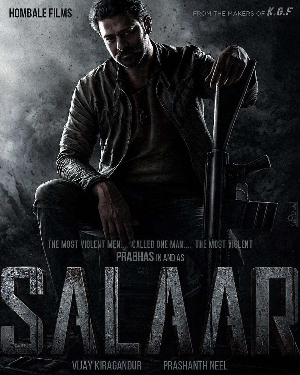 Announcing the beginning of the filming of Salaar, Prabhas had posted three years ago, 